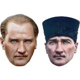 Atatürk Maske Seti 2'li