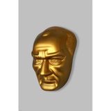 Atatürk Maskı 28 Cm Fiber Glass Okul Resmi Kurum Mask