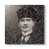 Atatürk Mozaik Resim Tablosu 100 x 100