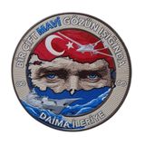 Atatürk Peç , Bir Çift Mavi Gözün Işığında - Arma - Tpu Patch