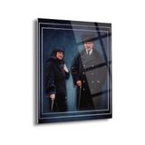 Atatürk Portre Cam Tablo – Uv Baskılı Temperli Cam Duvar Dekoru | Zarif Ve Güçlü Duruşlu Özel Tasarım - Ata004