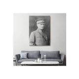 Atatürk Portre Tablosu Mustafa Kemal Atatürk Dikdörtgen Dekoratif Kanvas Tablo-cv-75