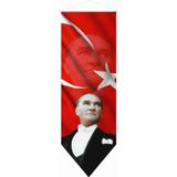 Atatürk Resmi Dijital Baskı Kumaş 50X150