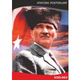 Atatürk Resmi Raşel Kumaş 600x900