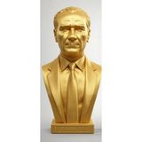 Atatürk Sevdalılarına Özel Dekoratif 15 cm Atatürk Heykeli Anlamlı Masaüstü Hediyelik