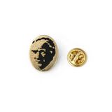 Atatürk Silüeti Gold Rozet Kadın Erkek