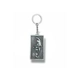 Atatürk Silüetli Metal Anahtarlık – Gümüş Renk Unisex Aksesuar