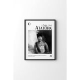 Atatürk - Siyah Çerçeve, Siyah, 17 x 23, 23450000008311