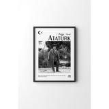Atatürk - Siyah Çerçeve, Siyah, 32 x 42, 23450000008253