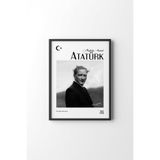 Atatürk - Siyah Çerçeve, Siyah, 32 x 42, 23450000008293