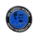 Atatürk - Söz Konusu Vatansa - Arma - Tpu Patch Karışık/çok Renkli Çok Renkli