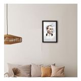 Atatürk Tasarımlı Yapışkanlı Sök Tak Çerçeve 20x30cm