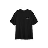 Atatürk Tc Türk Bayrağı Osmanlica Arapça Sırt Ön Baskılı Oversize Tişört Unisex T-Shirt Siyah