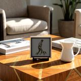 Atatürk Temalı Şık ve Değerli Hediye Obje 10x10 cm | Ev ve ofise estetik ve karakterli masaüstü aksesuarı, her köşede prestijli bir duruş sergiler