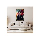 Atatürk ve Bayrak Cam Tablo, 36 x 24, EXELA20145