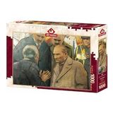 Atatürk ve Depremzede 1000 Parça Puzzle