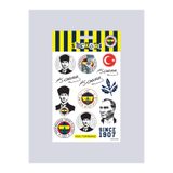 Atatürk ve Fenerbahçe Stıcker Sheet
