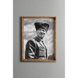 Atatürk - Vintage Desenli Çerçeve, Altın1, 15 x 21, 5820000003799