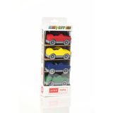 Atay Toys Mınıq Cıty Car Cabrıo Classıc 4’lü Set Oyuncak Araba
