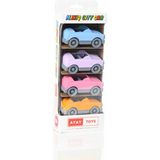 Atay Toys Mınıq Cıty Car Cabrıo Pastel 4’lü Set Oyuncak Araba