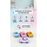 ATAY TOYS MINIQ CITY CAR OYUNCAK ARABA TEKLİ ÇOK RENKLİ (1 ADET) EĞİTİCİ ÖĞRETİCİ İLK OYUNCAK ARABAM BPA İÇERMEZ TOKSİK MADDE İÇERMEZ SÜPRİZ RENK
