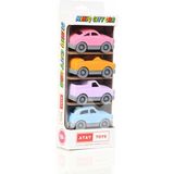 Atay Toys Mınıq Cıty Car Pastel Mıx 4’lü Set Oyuncak Araba