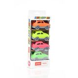 Atay Toys Mınıq Cıty Car Suv Neon 4’lü Set Oyuncak Araba
