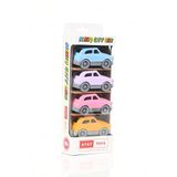 Atay Toys Mınıq Cıty Car Suv Pastel 4’lü Set Oyuncak Araba