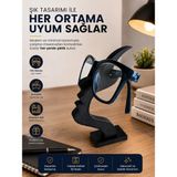ATB Design Dekoratif Gözlük Standı – Gözlük Tutucu – Masaüstü Gözlük Organizeri – Modern Ev & Ofis Aksesuarı - Gözlük Askılığı