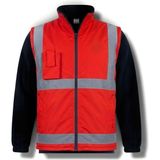 Atb Mont/yelek Iş Güvenliği - Kırmızı - XL