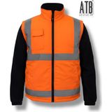 Atb Mont:yelek Iş Güvenliği - Neon Turuncu - XL