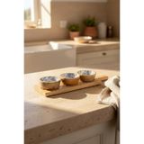 Atbyhome Bambum Gura - Mango Ağacından 4 Parça Çerezlik Gül