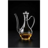 Atbyhome Borosilikat Cam İbrik Yağdanlık 750 ml - Akıtmayan Kulplu Ve Kapaklı Yağlık Sirkelik