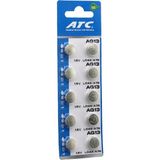 Atc Alkaline Button Battery AG13 LR-44/A76 Düğme Pil Alkalin 1.5V 10LU Kart (4887)
