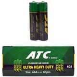 Atc R03 Ultra Heavy Duty AAA İnce Kalem Pil 60'lı