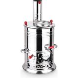 Atc ZARİF 3.5 Litre Tek Musluk Çelik Semaver Gri Renk 2,5 kg Ağırlık ile Şık Tasarım