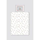 Atelier Babbi %100 PAMUK SATEN BEBEK ÇARŞAF SETİ - PERİ MASALI (120 Tel / cm²)