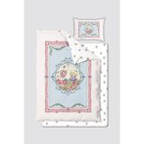 Atelier Babbi %100 PAMUK SATEN BEBEK NEVRESİM TAKIMI - PERİ MASALI (120 Tel / cm²)
