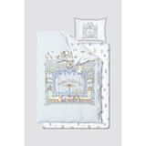Atelier Babbi %100 PAMUK SATEN BEBEK NEVRESİM TAKIMI - THEATRE / MAVİ (120 Tel / cm²)