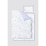 Atelier Babbi %100 PAMUK SATEN ÇOCUK NEVRESİM TAKIMI - TOILE DE JOUY / MAVİ (120 Tel / cm²)