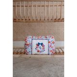 Atelier Babbi Bebek Bakım Çantası - Minik Çiçekler / Kırmızı