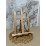 Atelier Baskı Doğal Ahşap Mini Masaüstü Şövale - Fotoğraf ve Tablo Sergileyici (27 x 34 cm )