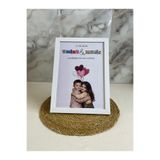 Atelier Baskı Kişiye Özel İsimli Tarihli Çocuk Fotoğraf Çerçevesi - Anı Hatıra Hediyelik
