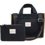 Atelier Bomonti Hishi Rj Tote Bag Mumlu Kanvas Omuz Çantası & El Çantası - 000-Siyah