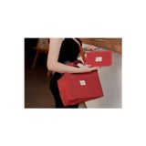 Atelier Bomonti Hishi Rj Tote Bag Reddish Mumlu Kanvas Çanta Taba Renk Omuz Askısı