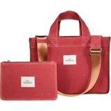 Atelier Bomonti Hishi Rj Tote Bag Reddish Mumlu Kanvas Omuz Çantası & El Çantası - 072-Kırmızı