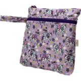 Atelier Bomonti Mami Kids Wet&Dry Su Geçirmez Islak Kuru Kirli Temiz Plaj Havuz Kreş Fonksiyonel Desenli Mor Çanta - Açık Mor