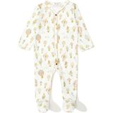 Atelier Choux Çok Renkli Baskılı Unisex Bebek Patikli Tulum