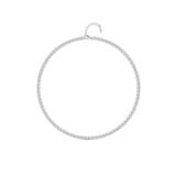 Atelier Duygu 4MM | Choker Round Cut Su Yolu Kolye