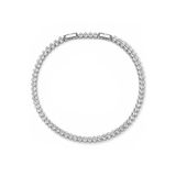Atelier Duygu 6MM | Sabit Form Oval Kesim Su Yolu Kolye